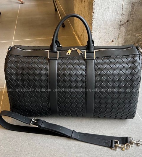 보테가베네타 650066 인트레치아토 더플 보스턴백 미듐