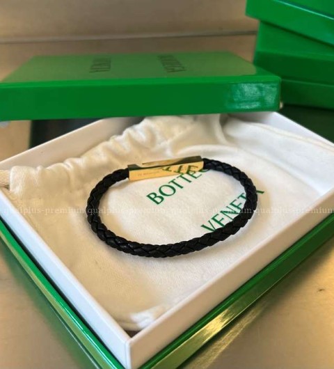 보테가베네타 732416 브레이드 가죽 브레이슬릿 팔찌 남성용