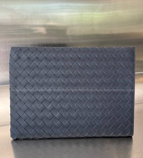 보테가베네타 607479 인트레치아토 하프 지퍼 파우치 클러치백 남성용