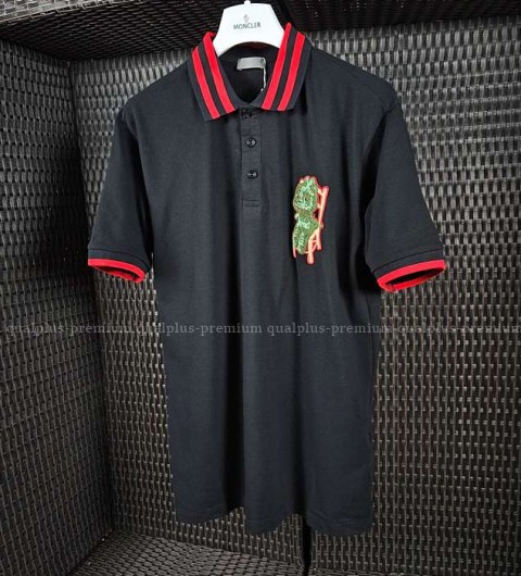 [국내배송] 디* 자수로고 카라 반팔티셔츠