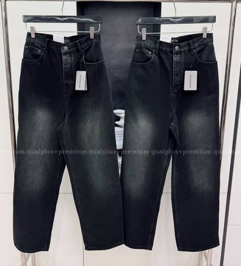 발렌시아가 라벨 데님 팬츠