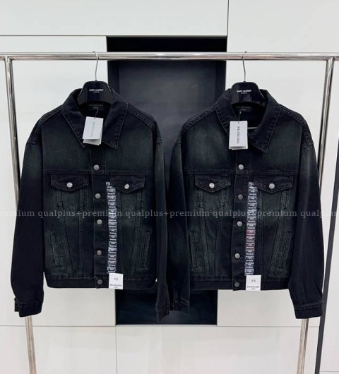 발렌시아가 라벨 데님 자켓