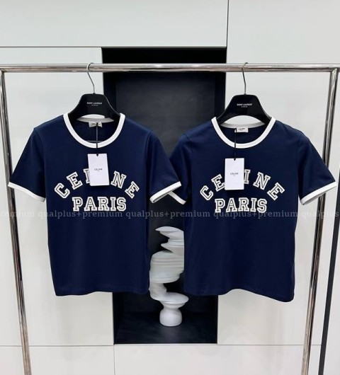 셀린느 로고 반팔티셔츠 여성용