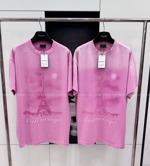 발렌시아가 파리 문 반팔티셔츠