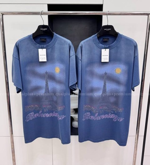 발렌시아가 파리 문 반팔티셔츠