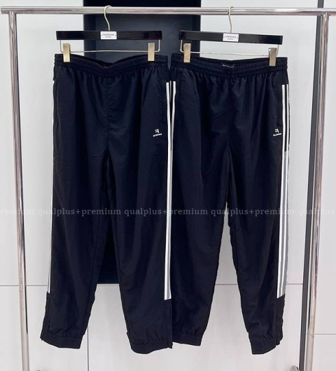 발렌시아가 3B 스포츠 로고 팬츠