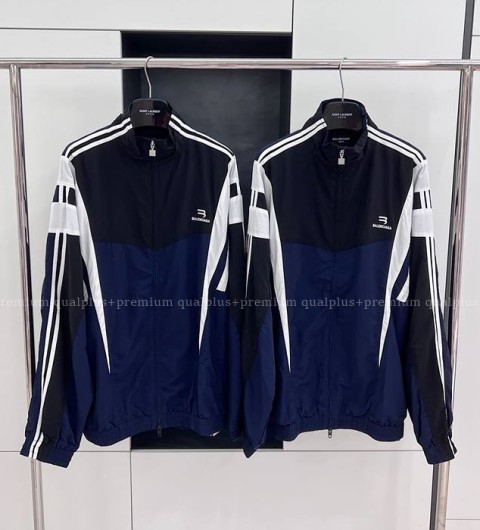 발렌시아가 3B 스포츠 로고 자켓