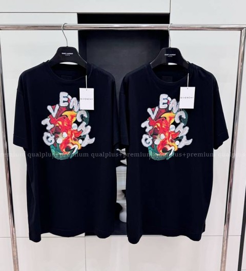 지방시 로고 반팔티셔츠