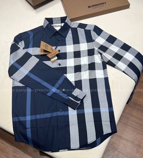 버버리 체크 셔츠