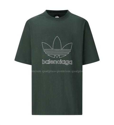 발렌시아가x아디다스 콜라보 반팔티셔츠