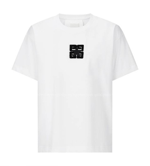 지방시 4G 스타 로고 반팔티셔츠