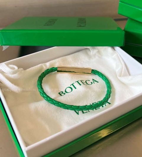 보테가베네타 732416 브레이드 가죽 브레이슬릿 팔찌 남성용