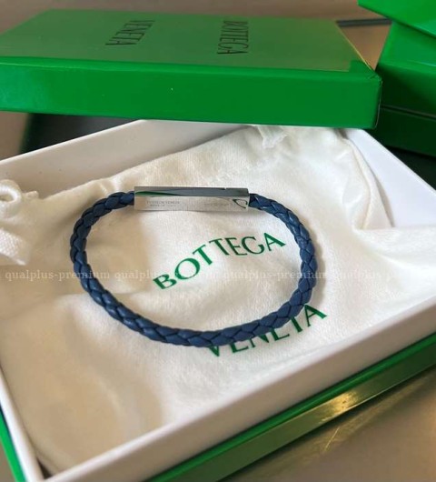 보테가베네타 732416 브레이드 가죽 브레이슬릿 팔찌 남성용