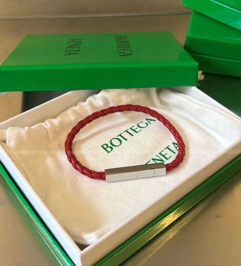 보테가베네타 732416 브레이드 가죽 브레이슬릿 팔찌 남성용