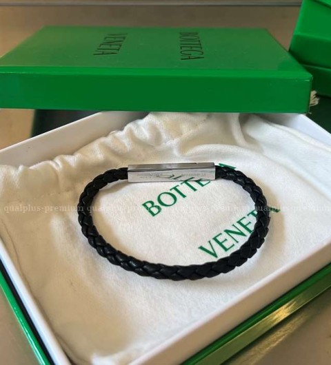 보테가베네타 732416 브레이드 가죽 브레이슬릿 팔찌 남성용