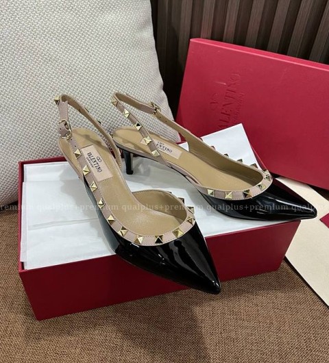 발렌티노 락스터드 슬링백 5cm 여성용