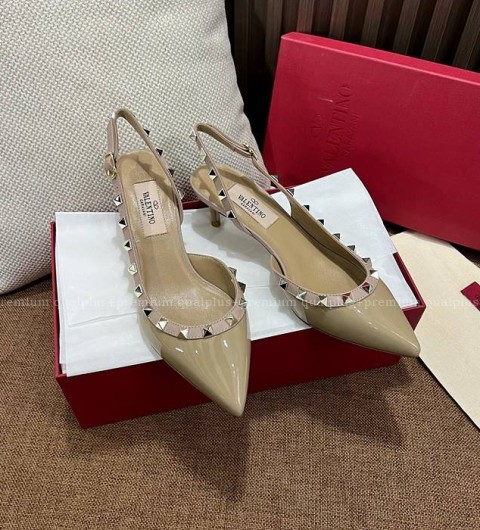 발렌티노 락스터드 슬링백 5cm 여성용