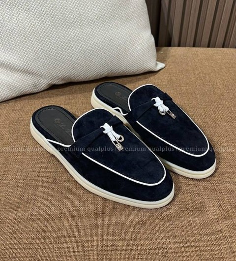 로로피아나 참스 워크 바부슈 로퍼 뮬 여성용