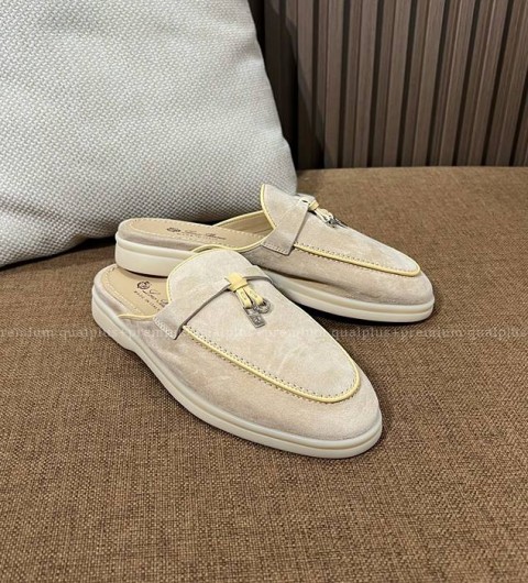 로로피아나 참스 워크 바부슈 로퍼 뮬 여성용