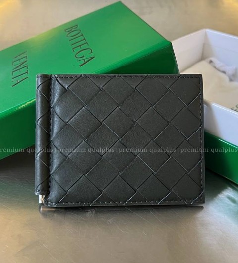 보테가베네타 592626 인트레치아토 클립 반지갑 남성용