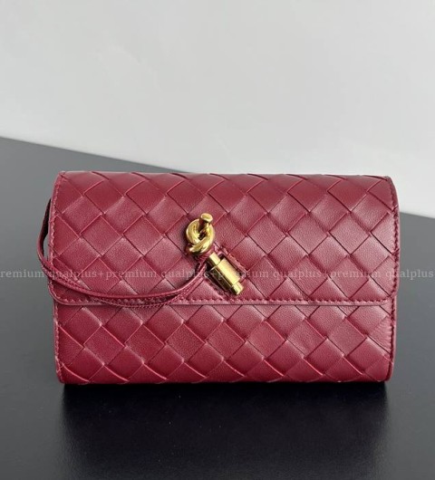 보테가베네타 741504 안디아모 플랩 장지갑 여성용