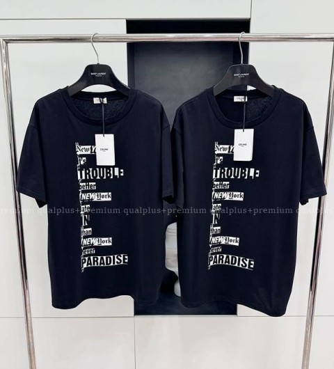 셀린느 DASH SNOW 반팔티셔츠