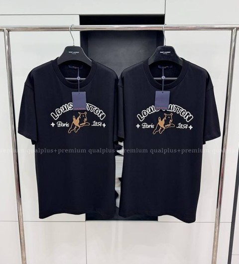 루이비통 엠브로이더드 반팔티셔츠