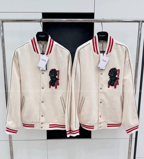 디올 앤드 오타니 워크샵 바시티 자켓