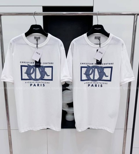 디올 캐주얼 핏 반팔티셔츠