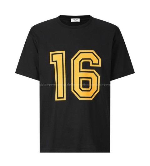 셀린느 로고 반팔티셔츠