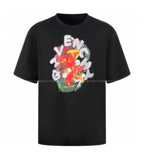 지방시 로고 반팔티셔츠