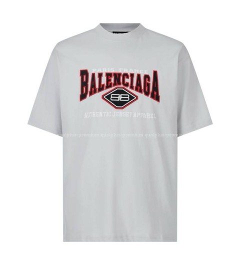 발렌시아가 로고 반팔티셔츠