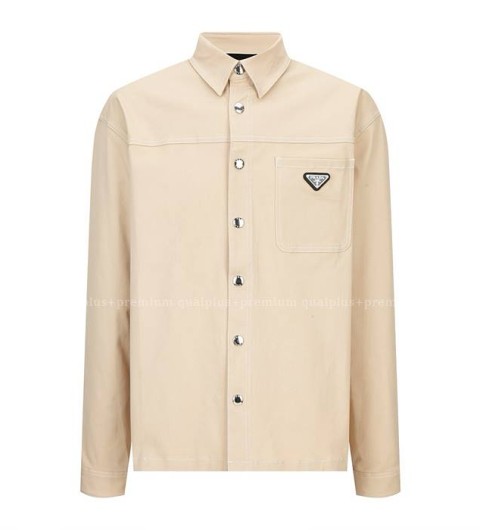 프라다 로고 데님 자켓