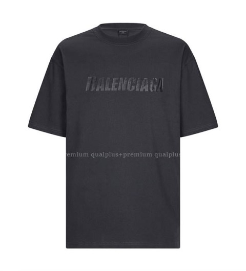 발렌시아가 로고 반팔티셔츠