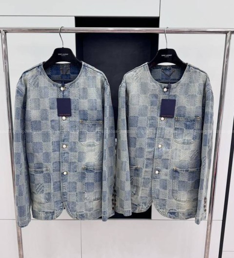 루이비통 다미에 데님 시크 자켓