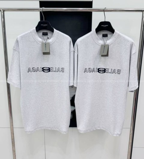 발렌시아가 로고 반팔티셔츠