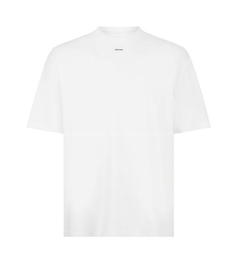 프라다 로고 반팔티셔츠