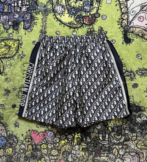 디올 오블리크 쇼츠 반바지