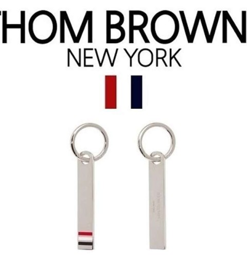 [국내배송] 톰*라운 TB 키링(실버)