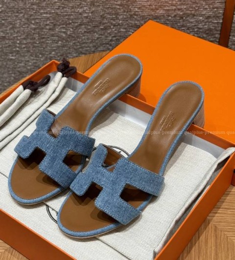 에르메스 오아시스 샌들 슬리퍼 여성용