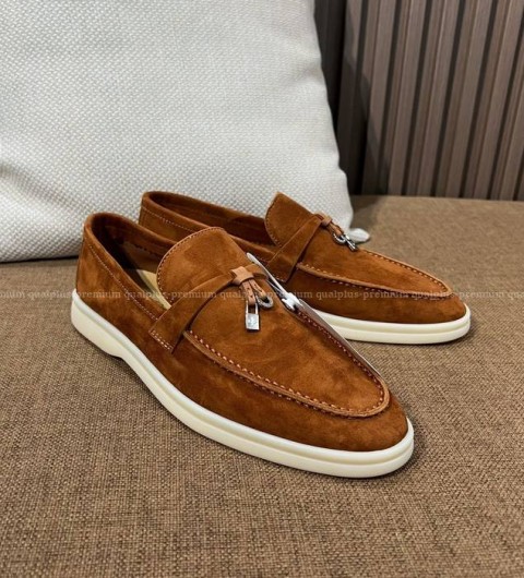 로로피아나 써머 참스 워크 로퍼 여성용