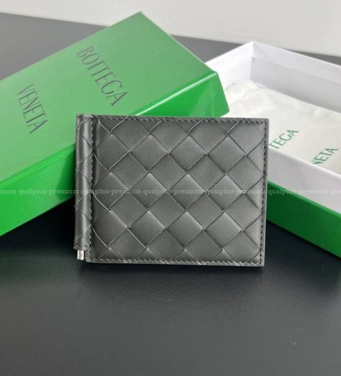 보테가베네타 592626 인트레치아토 클립 반지갑 남성용