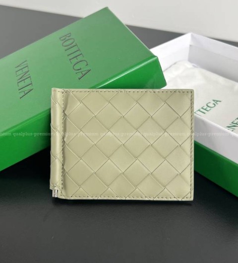 보테가베네타 592626 인트레치아토 클립 반지갑 남성용