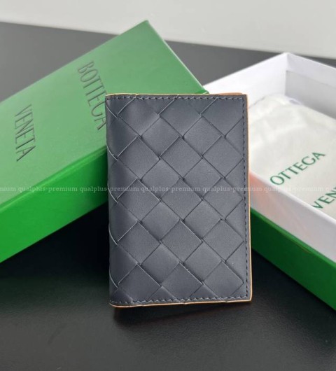 보테가베네타 749417 인트레치아토 플랩 카드 케이스 남녀공용