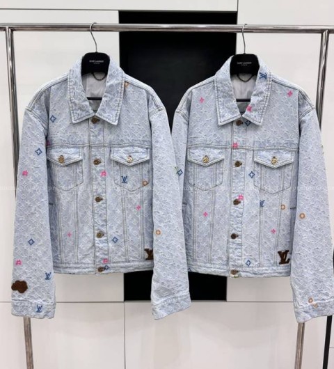 루이비통 모노그램 데님 자켓 여성용