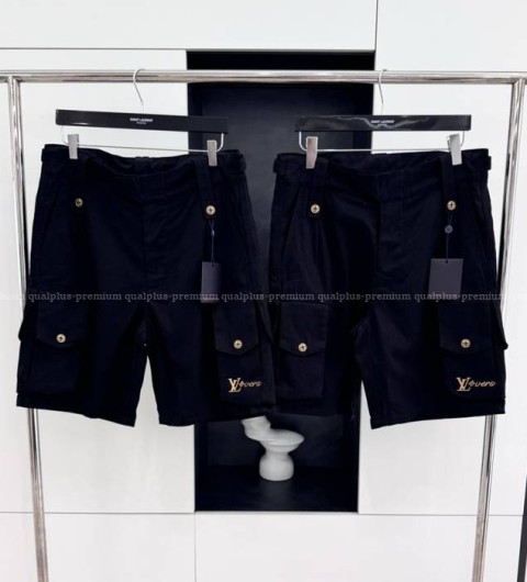 루이비통 코튼 유틸리티 카고 쇼츠 반바지