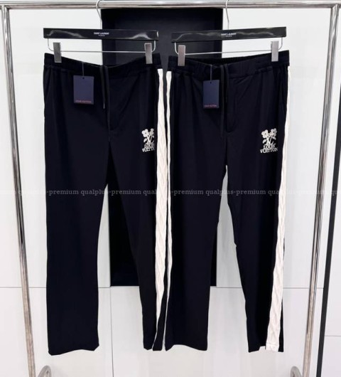 루이비통 엠브로이더드 테크니컬 트랙 팬츠