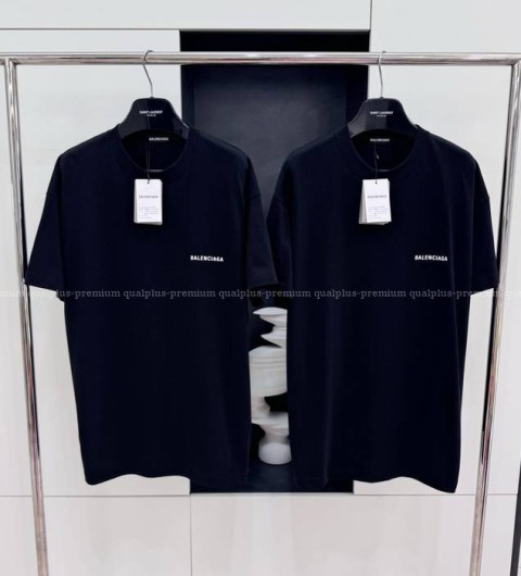 발렌시아가 로고 반팔티셔츠