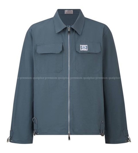 디올 지퍼 오버 셔츠