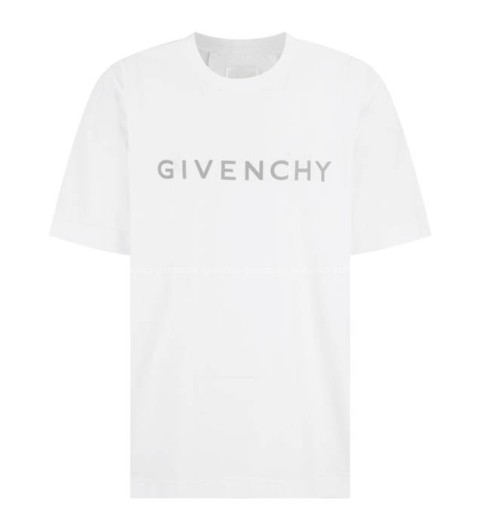 지방시 로고 반팔티셔츠